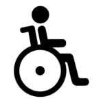 Picto fauteuil roulant access 2